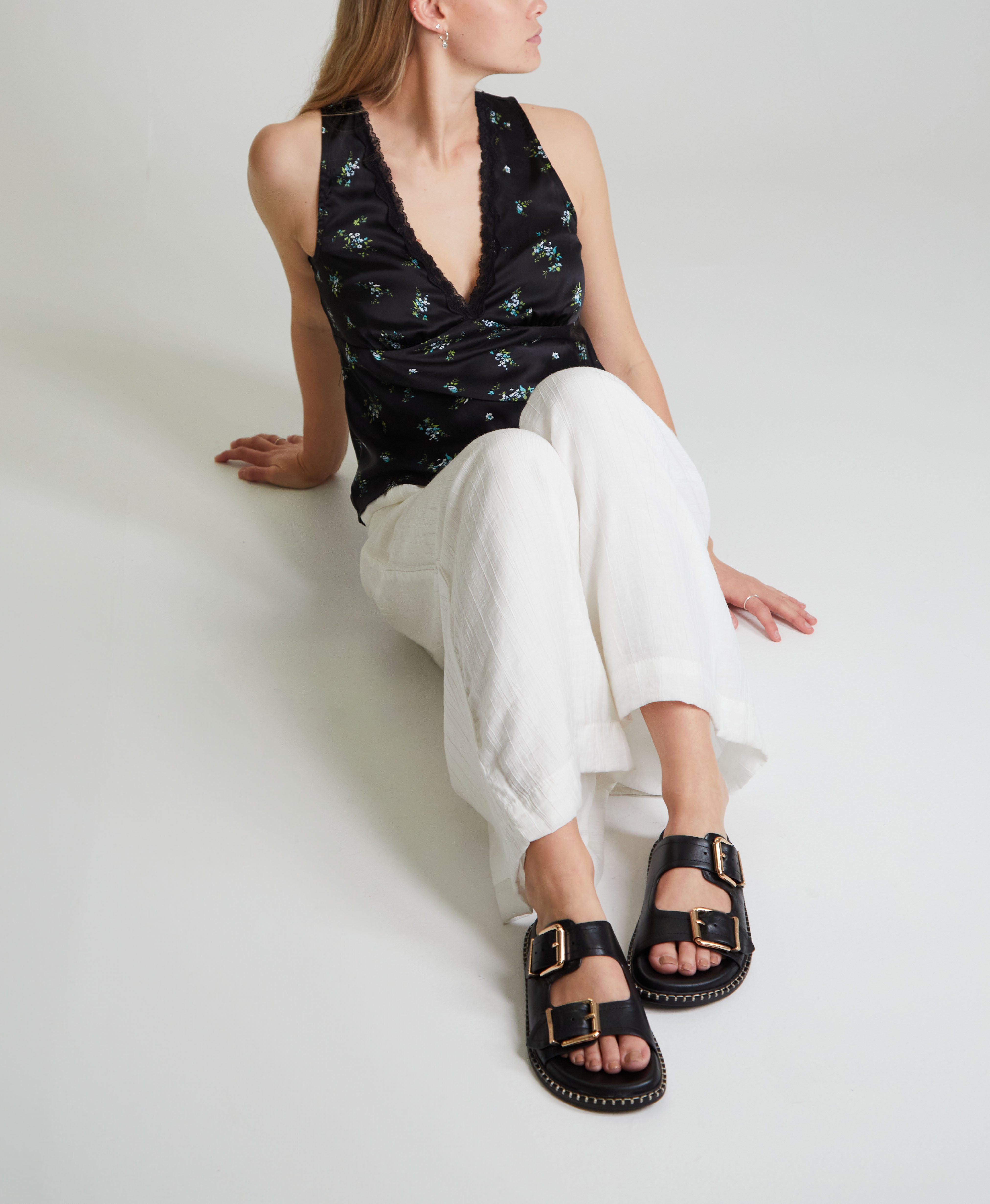 Cannes Slide - Sandals Casual | Womens Shoes - Mi Piaci