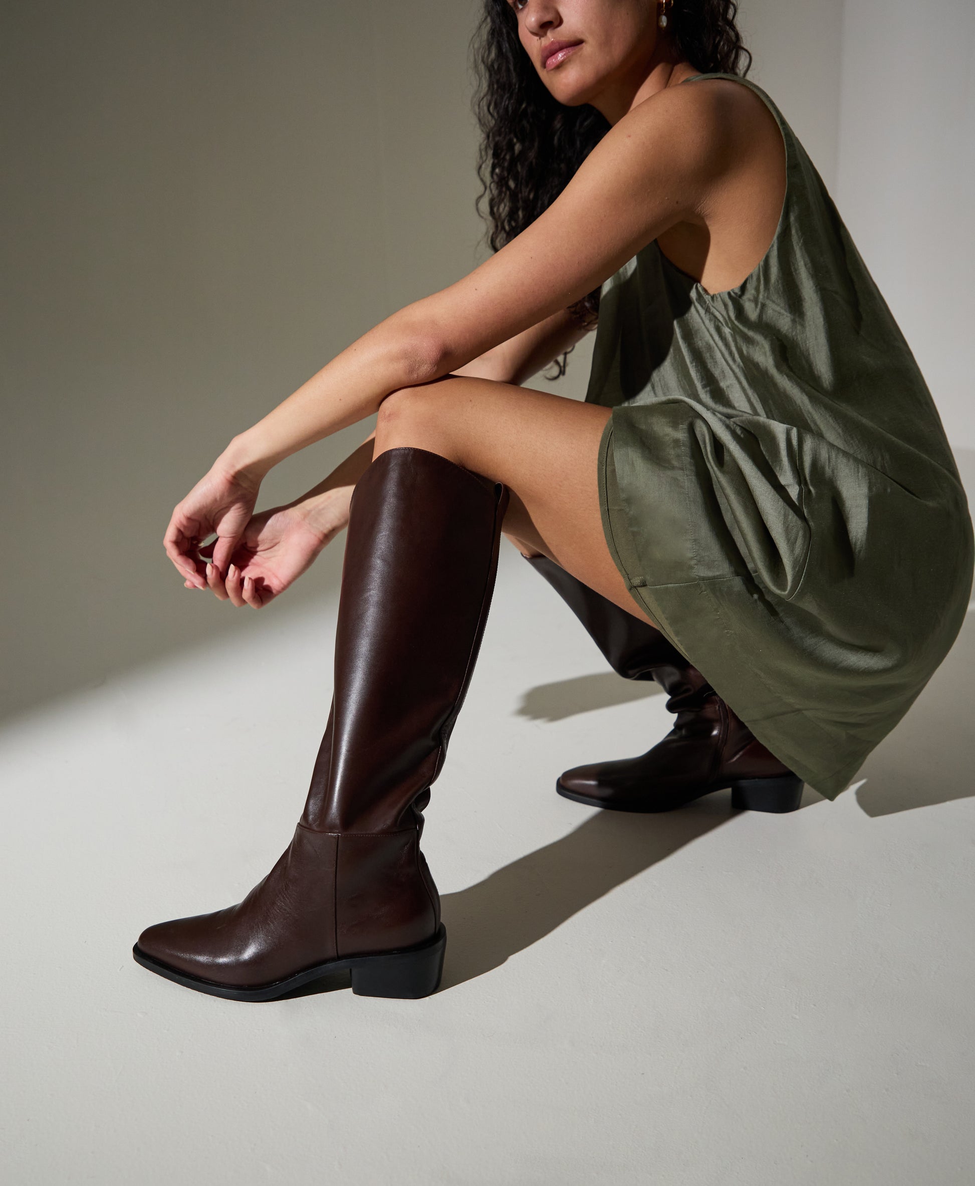Drake Knee High Boot - Boots Long | Womens Shoes - Mi Piaci