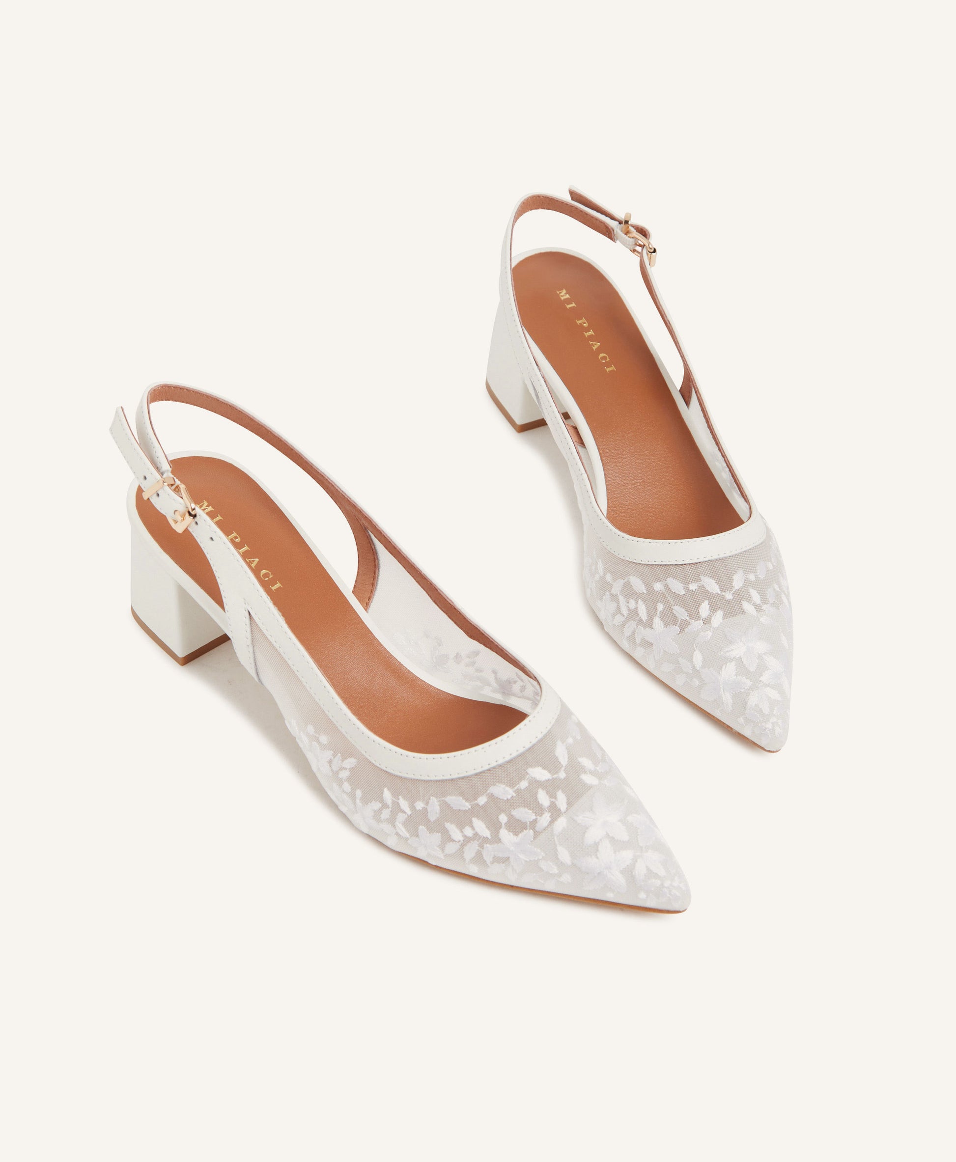 Duchess Mesh Slingback Heel - Courts | Womens Shoes - Mi Piaci