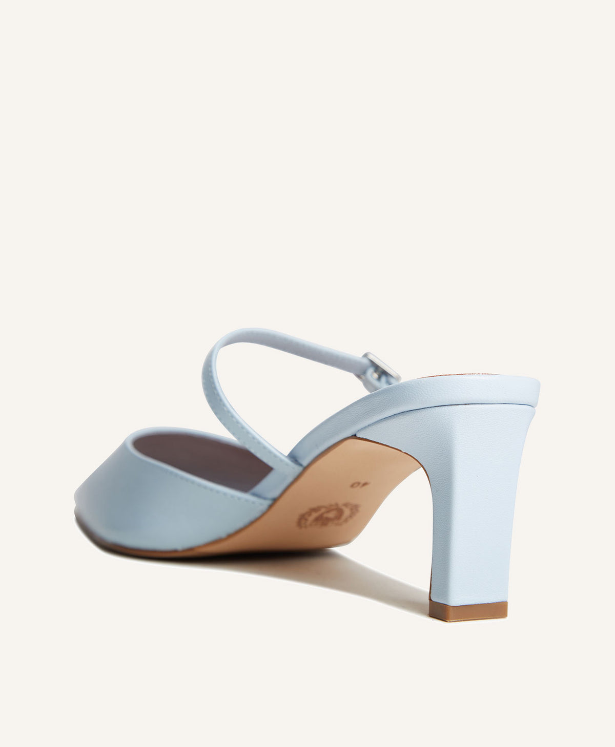 Giana | Powder Blue Leather-D