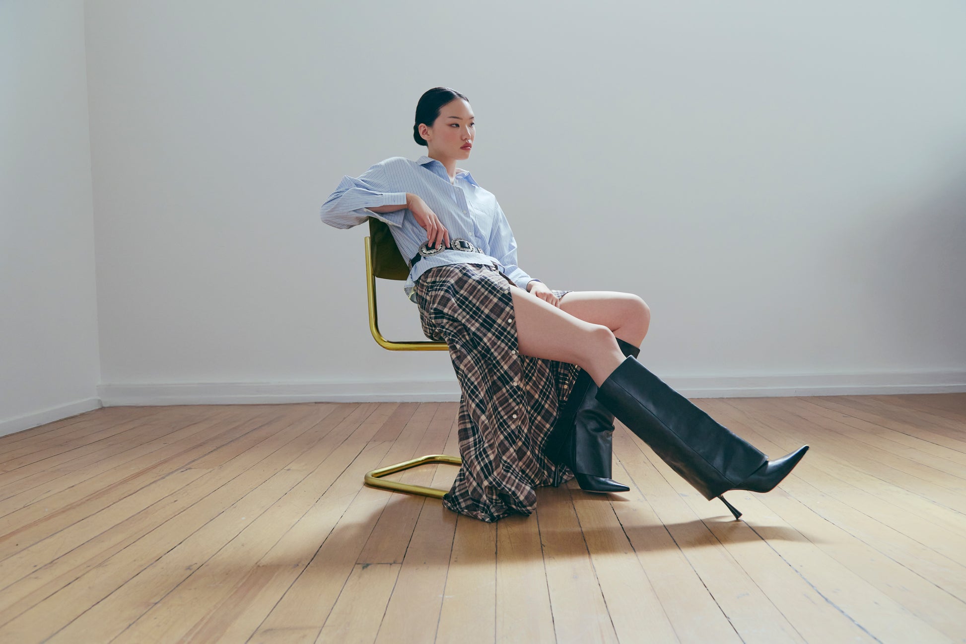 Manhatten Knee High Boot - - Mi Piaci