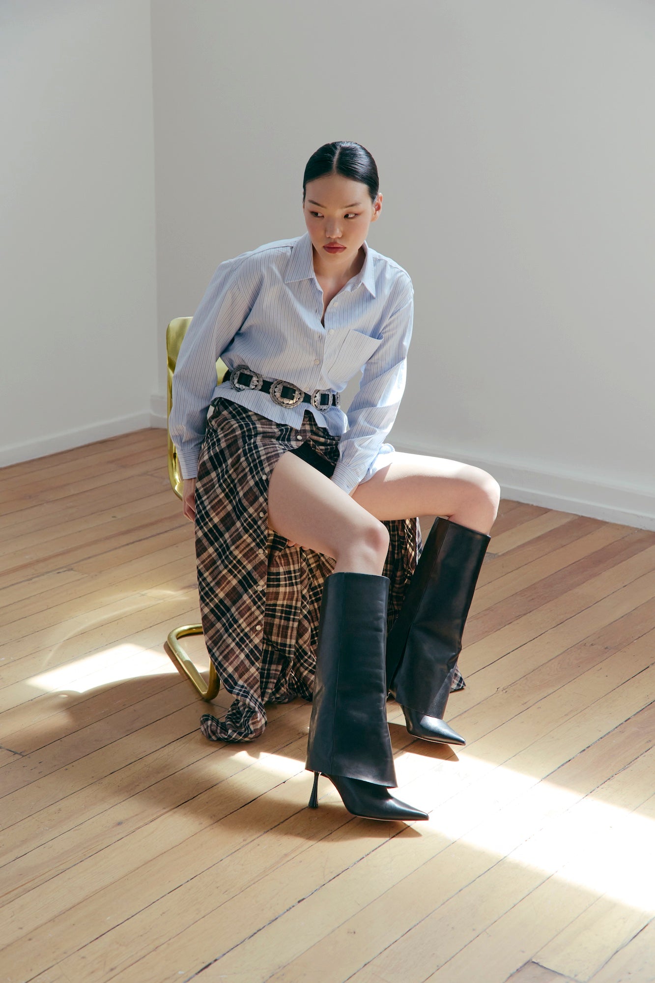 Manhatten Knee High Boot - - Mi Piaci