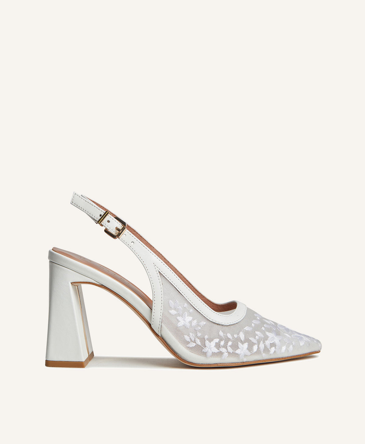 Marley Mesh Slingback Heel - - Mi Piaci