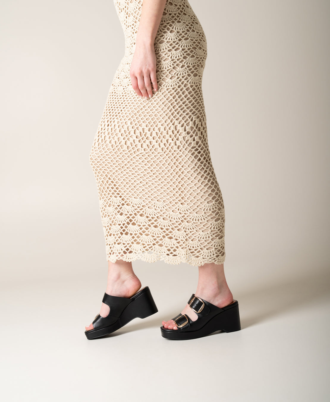 Silka Wedge Sandal - - Mi Piaci