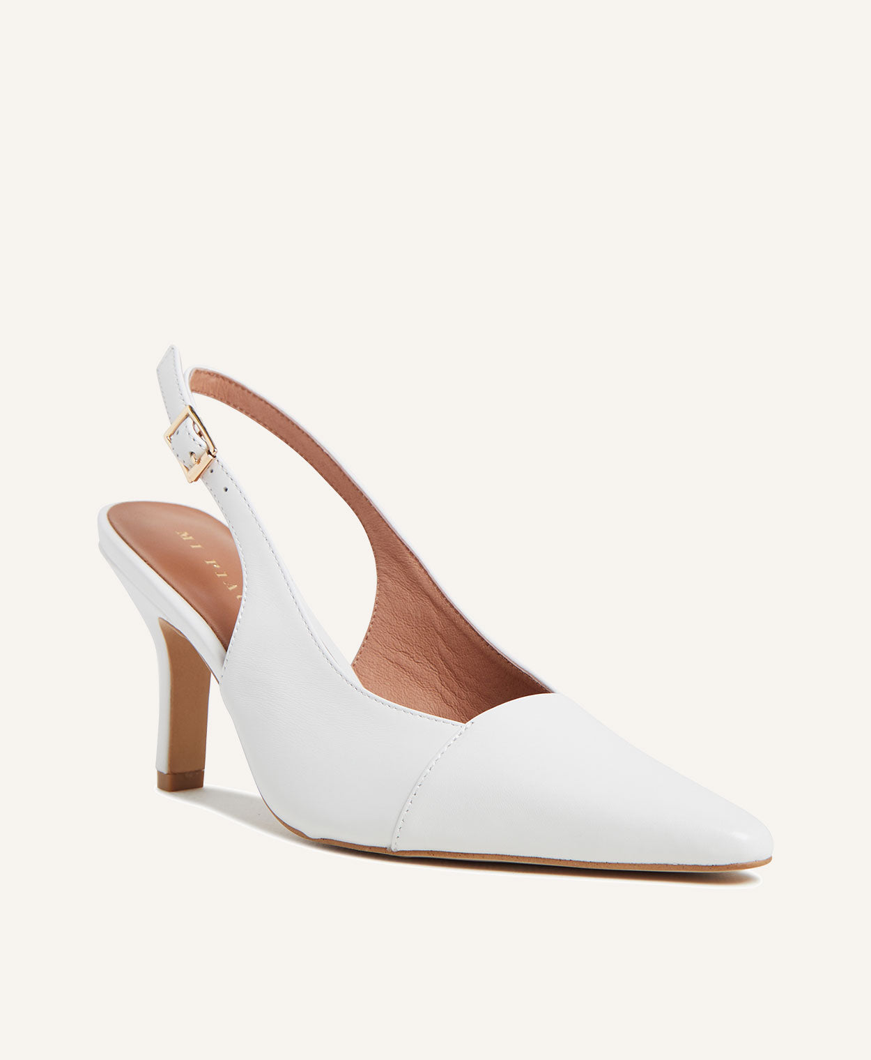 Silky Slingback heel - - Mi Piaci