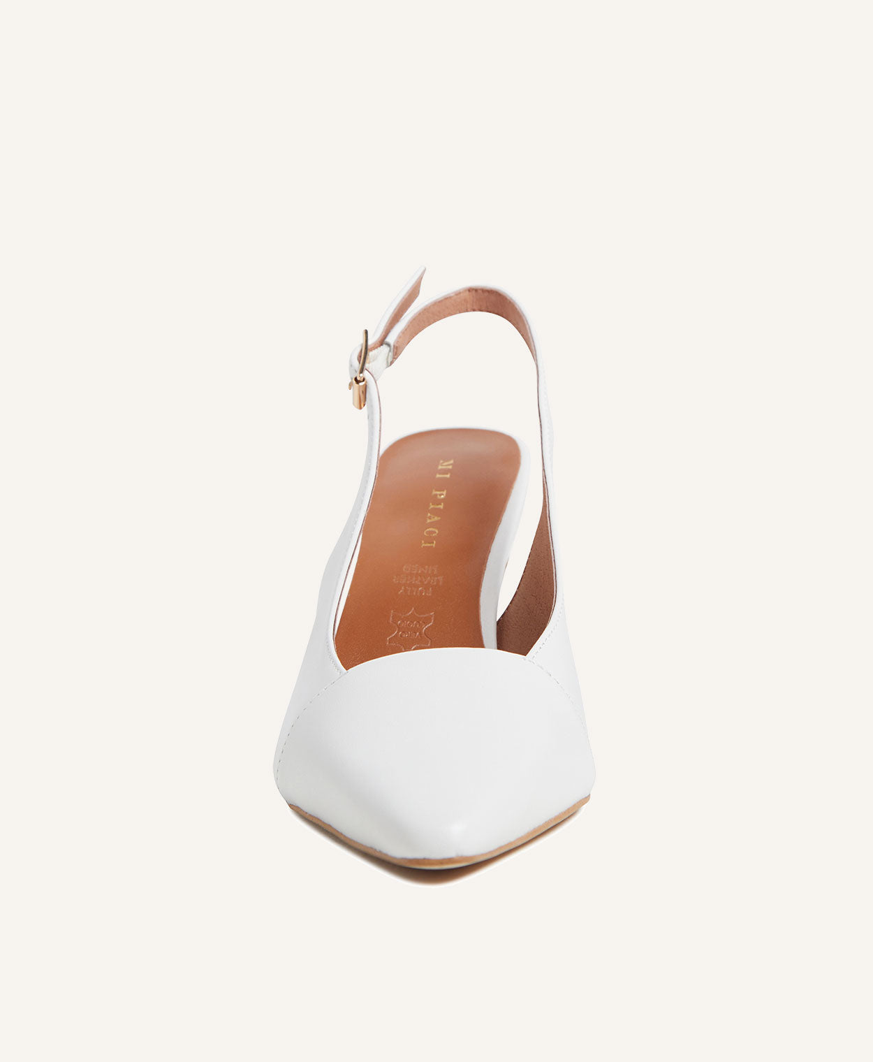 Silky Slingback heel - - Mi Piaci