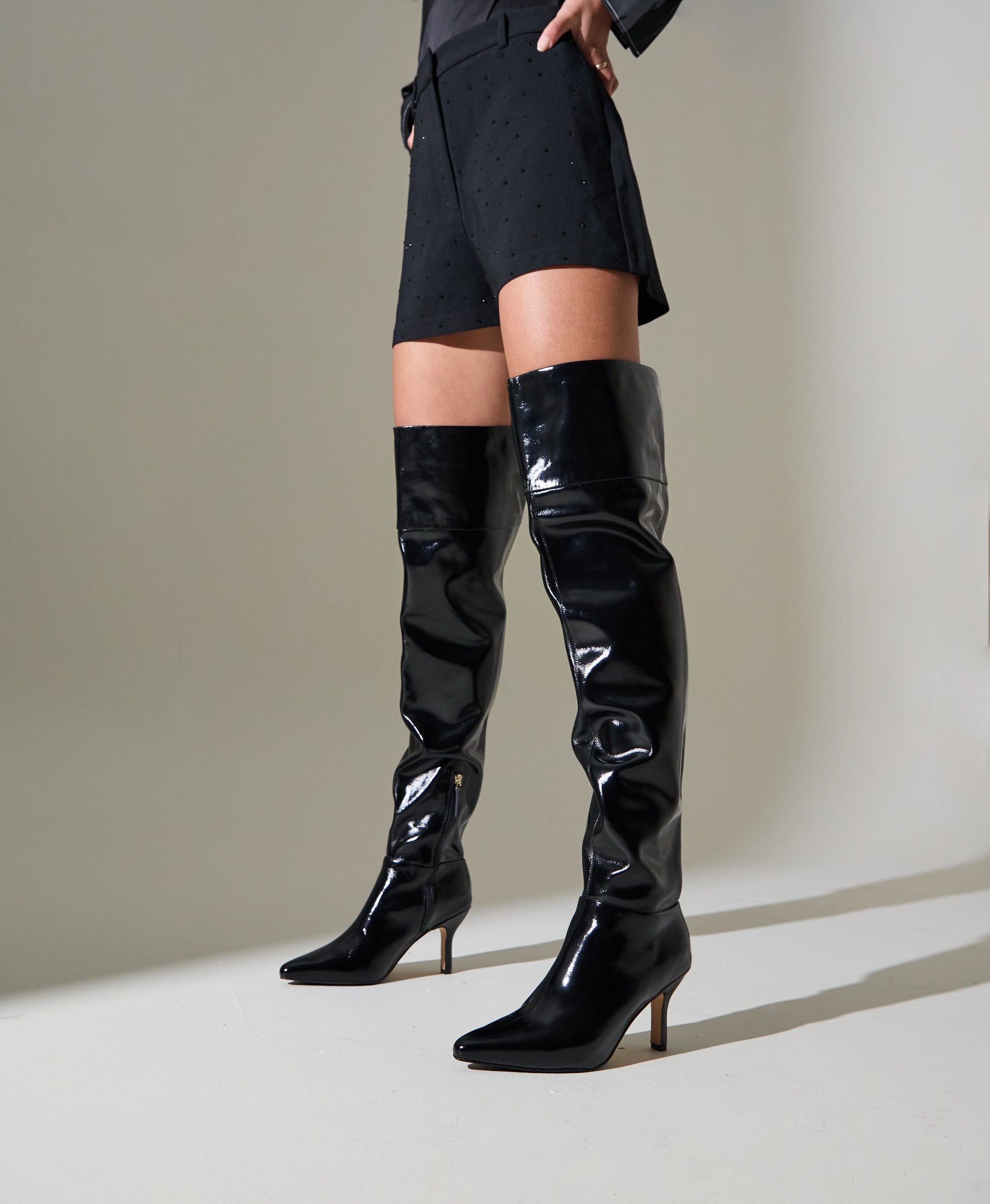 Solar Knee High Boot - - Mi Piaci