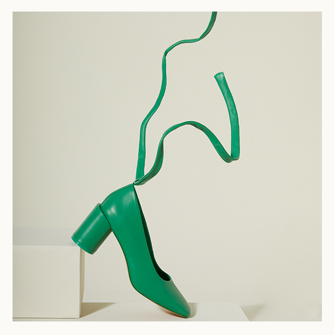 Shop Aida Pump in Green